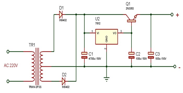 rangkaian power supply switching terbaru