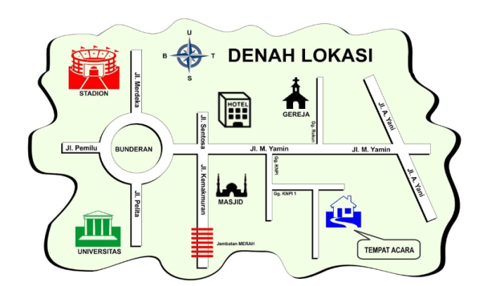 aplikasi membuat denah lokasi terbaru