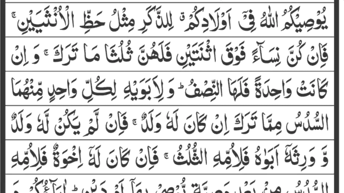 surat an nisa ayat 11 20 terbaru