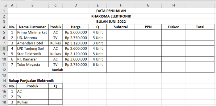 fungsi matematika pada excel terbaru