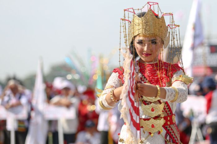 pola lantai tari melinting terbaru