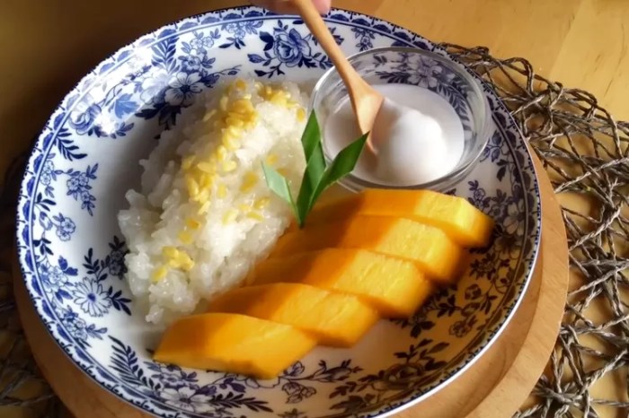 sejarah mango sticky rice