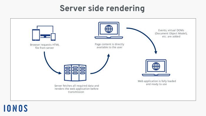 side server client programming language scripting work does infographic compare need make