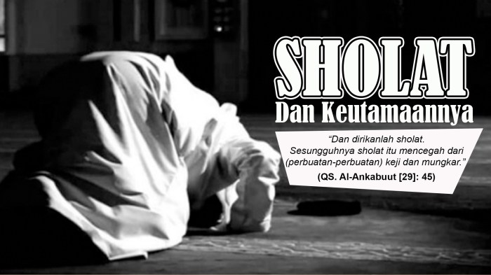 Sholat pentingnya perbuatan benarkah mencegah mungkar keji