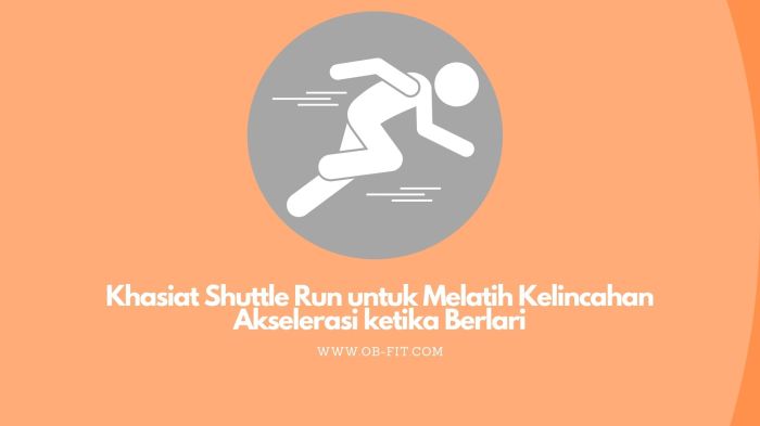 shuttle run berapa meter terbaru