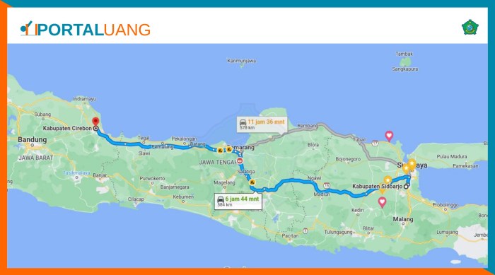 jarak cirebon ke kuningan terbaru