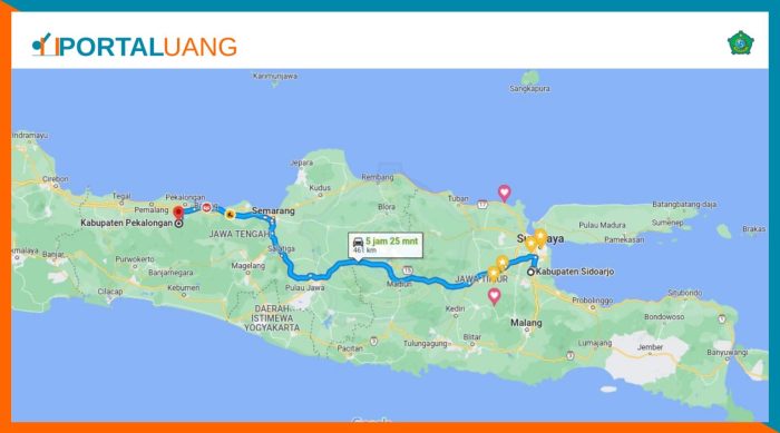 pekalongan solo berapa jam terbaru