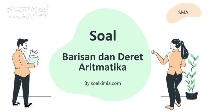 soal deret aritmatika kelas 11 terbaru