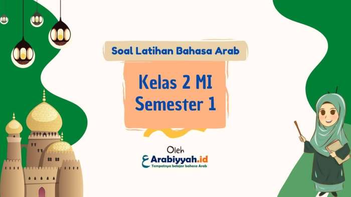 bahasa arab kelas 3 semester 2 terbaru