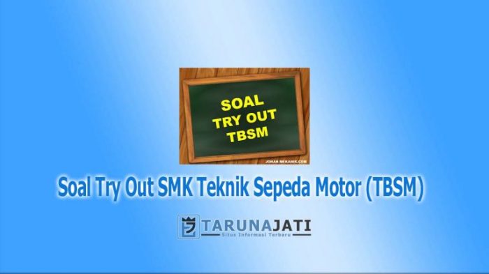 soal otomotif dan jawabannya