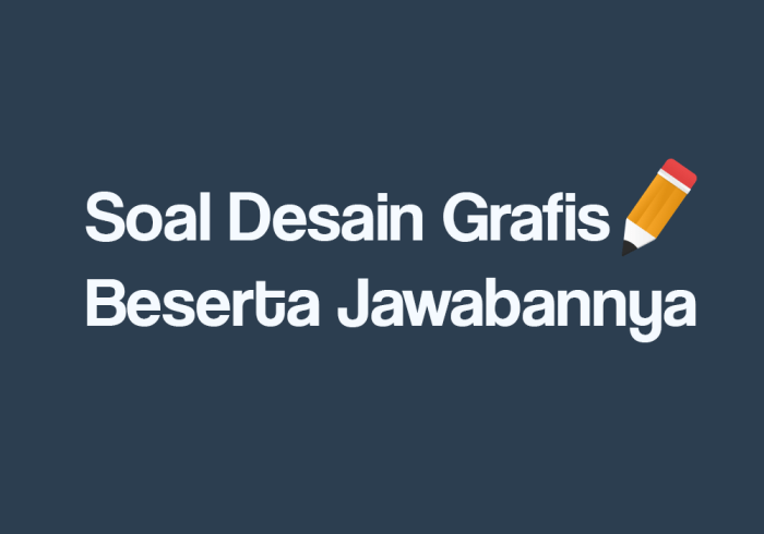 contoh soal desain grafis terbaru