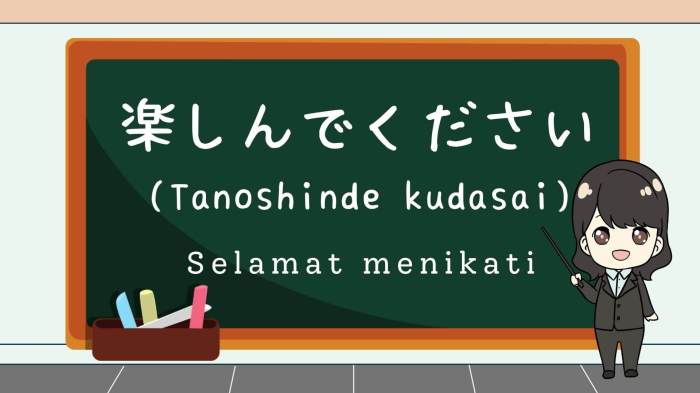 jepang bahasa selamat belajar menikmati