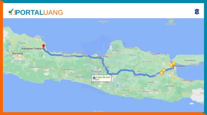 cirebon kuningan berapa jam terbaru