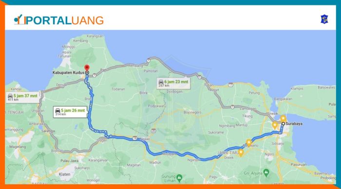 Jarak jakarta bogor sebenarnya adalah 50 km