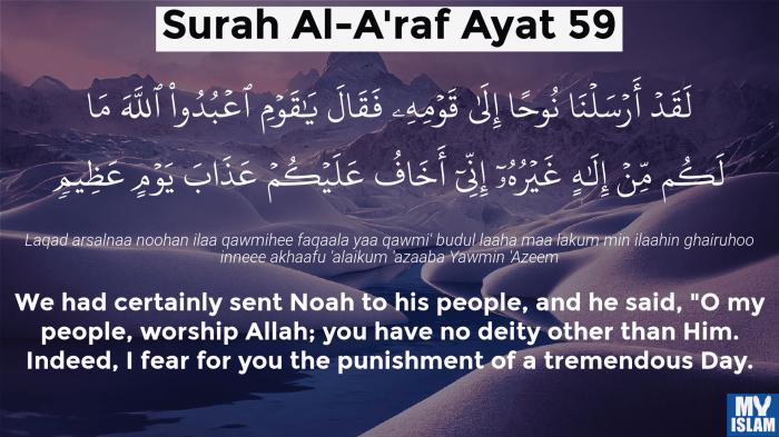 surah al a raf ayat 56 58 terbaru