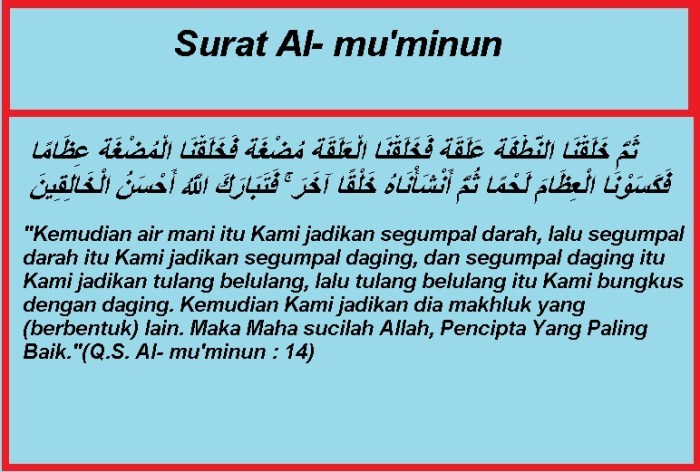 ayat tafsirq rahman surat minun