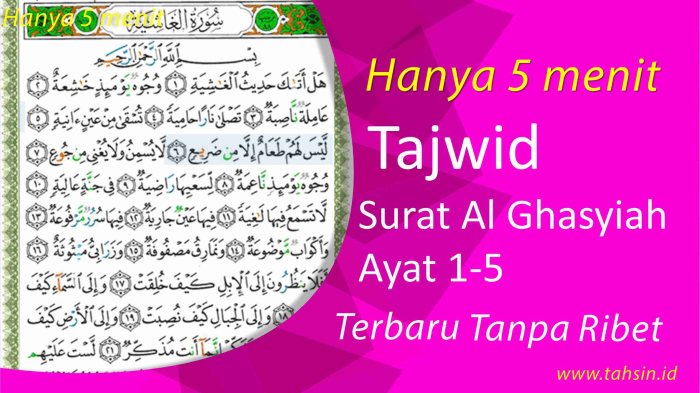 surat al ghasiyah ayat 17 20