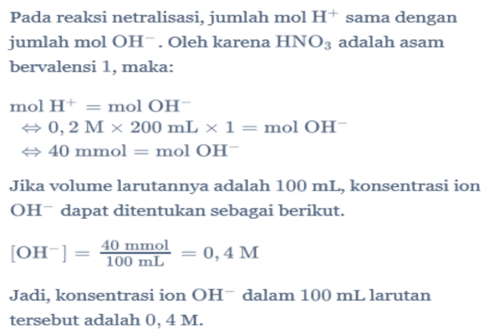 contoh titrasi asam basa brainly