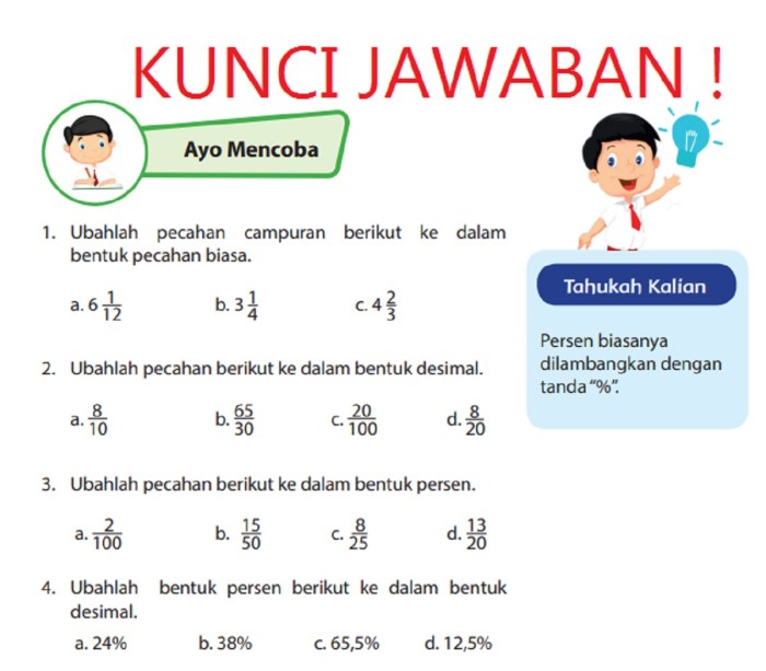 contoh soal pecahan ke desimal terbaru