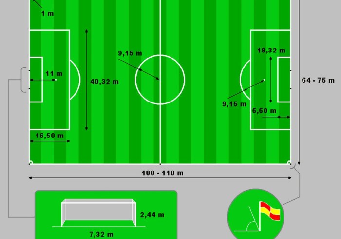 lapangan sepak bola mini