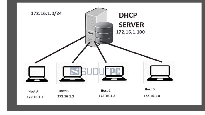 cara konfigurasi dhcp server