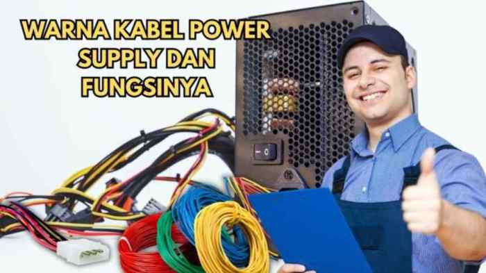 warna kabel power supply dan fungsinya terbaru