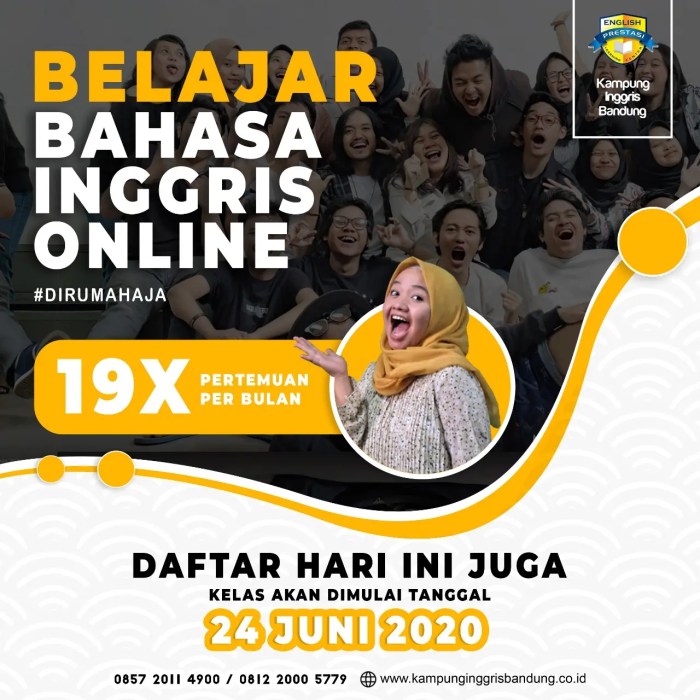 bahasa inggris diperlukan pentingnya brosur cukup bahwa jelas rasanya tersebut