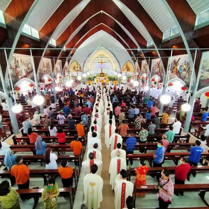 gereja katolik paulus labuh riau pekanbaru fotografi