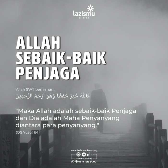 allah sebaik baik penjaga