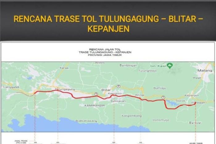 jarak kediri ke tulungagung