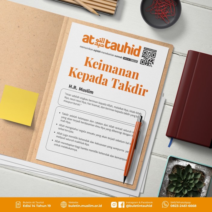 beriman kepada takdir hukumnya terbaru