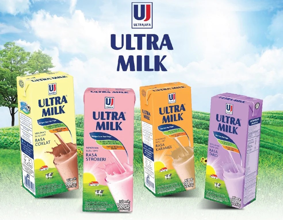 poster iklan susu ultra milk terbaru