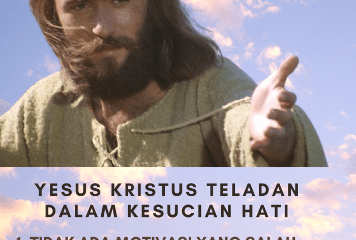 teladan yesus dalam melayani