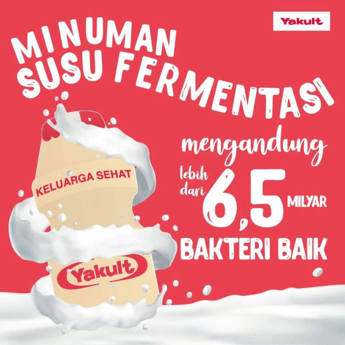 yakult minuman probiotik kemasan sribu