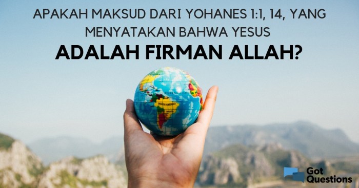 bukti yesus adalah allah