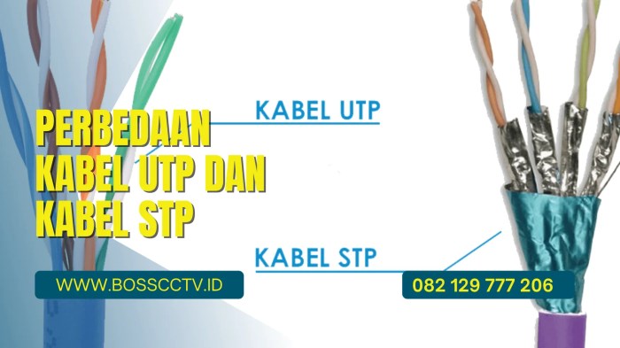 perbedaan kabel stp dan utp terbaru