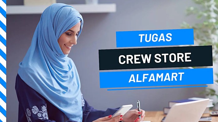 tugas crew store alfamart