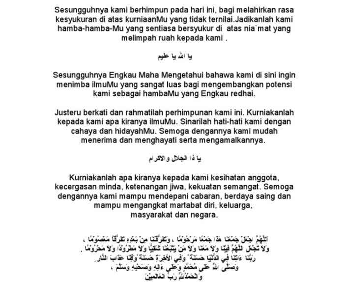 teks kenduri bahasa jawa