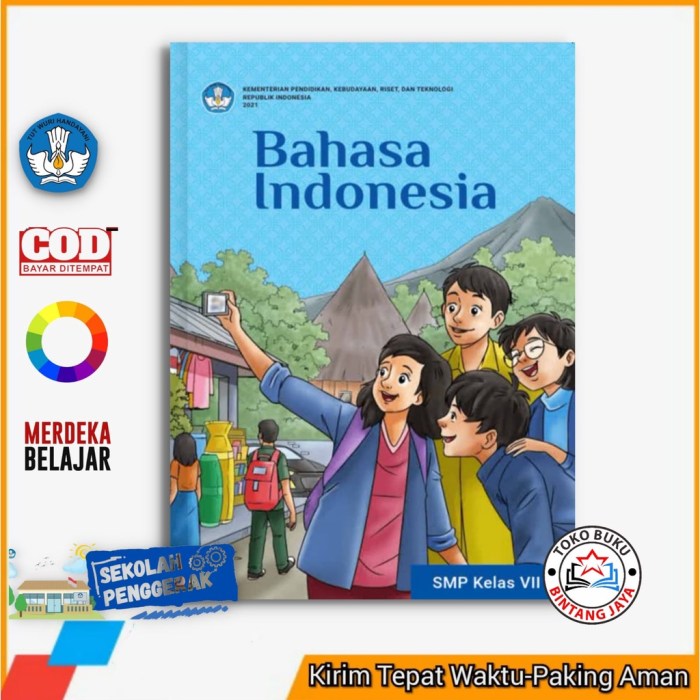 bahasa kelas buku kurikulum revisi smp siswa teks tanggapan lingkungan contoh materi ix bukusekolah edisi bse pelajarancg pengetahuan persuasif pidato