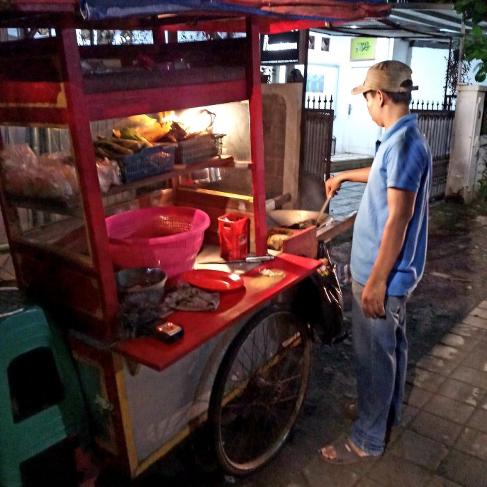 nasi burger jualan