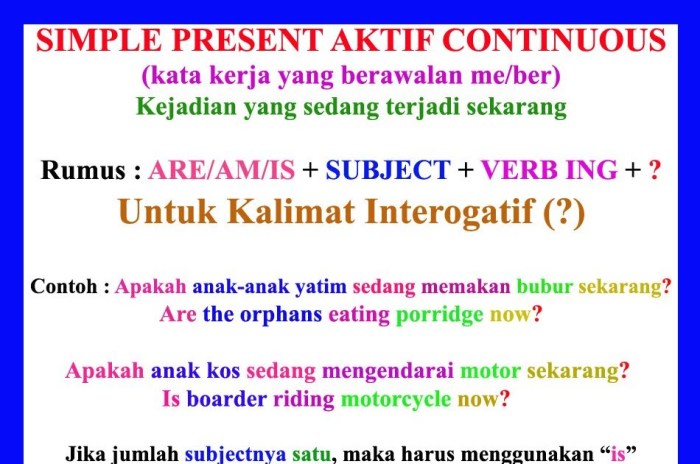 contoh kalimat aktif dan pasif past tense