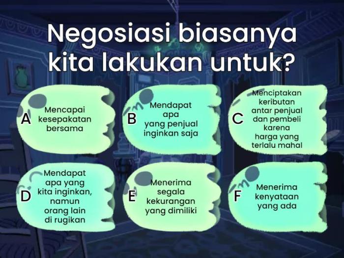 latihan soal teks negosiasi terbaru