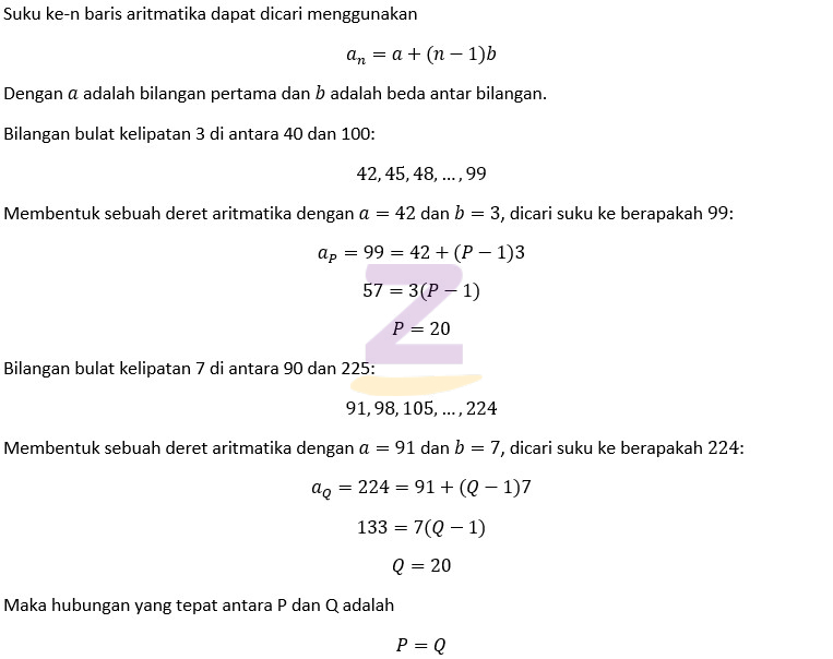 bilangan bulat kurang dari 10