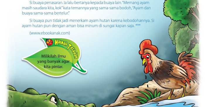 fabel bahasa inggris singkat terbaru