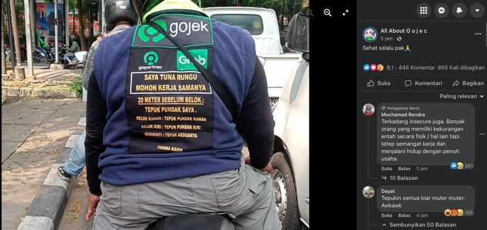 sikap indikator penilaian berbagi sosial