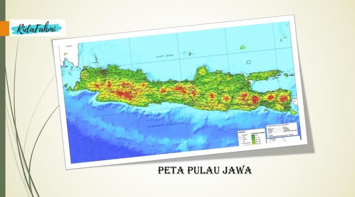 jawa peta pulau wilayah tengah gunung merbabu sumbing merapi sindoro prau