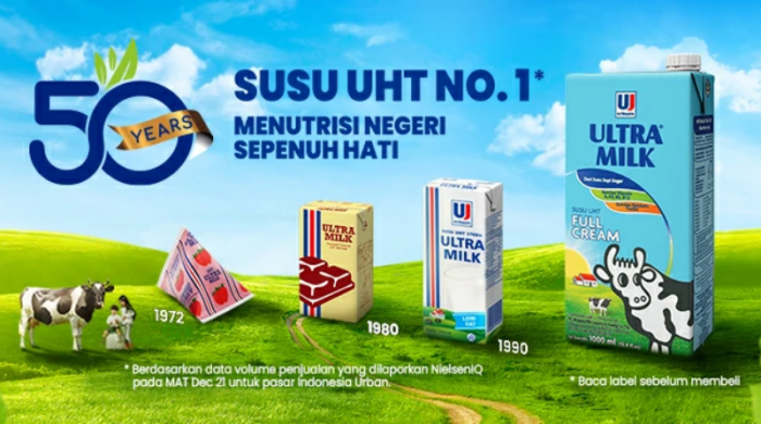 contoh iklan susu ultra milk