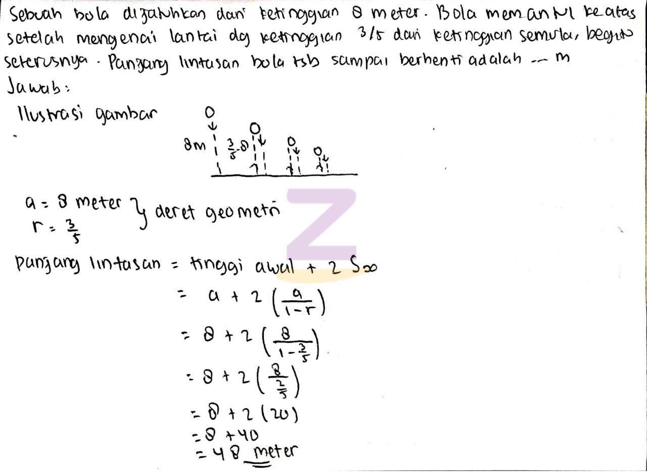 jika sebuah batu terletak