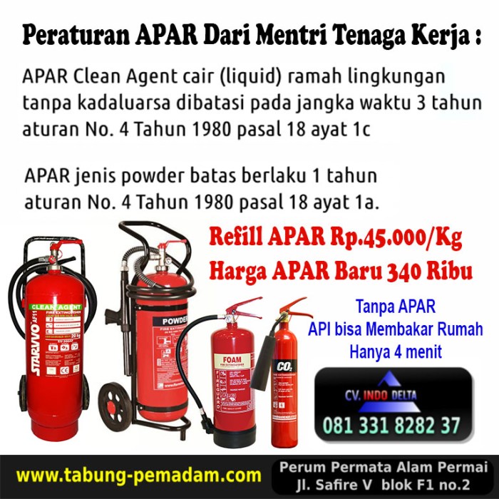 tabung pemadam kebakaran disebut