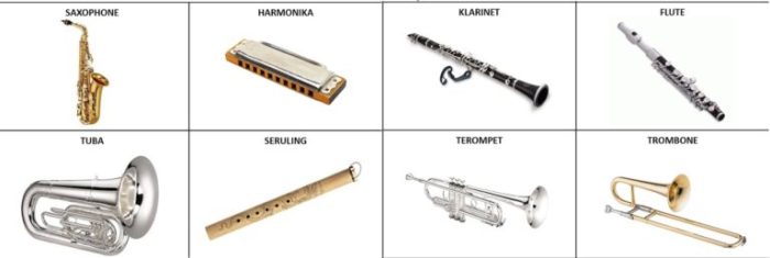 alat musik bahasa inggrisnya terbaru